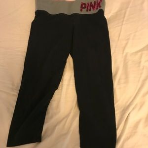 Pink yoga pants